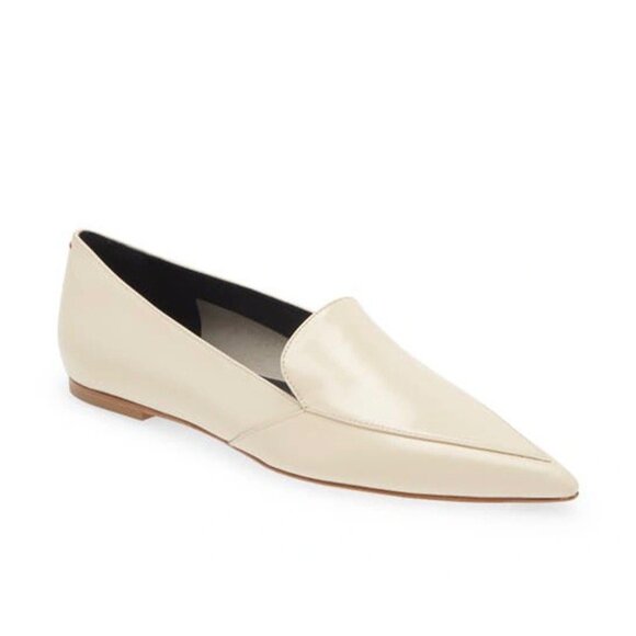 Aeyde Martha Pointed Toe Flats in Creamy  Size EU 36 / US 6 - Picture 1 of 13